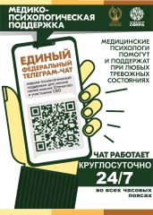 чат медицинской психологической поддержки для семей воинов Отечества и участников СВО - фото - 1